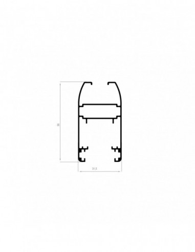 Ouvrant coulissant simple vitrage